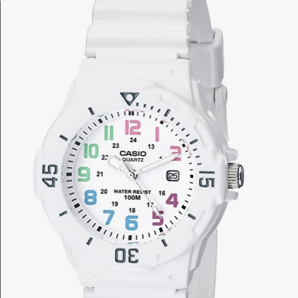 Casio watch with date/and time